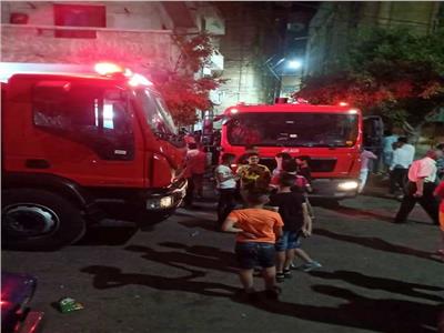 5 مصابين حصيلة حريق شقة سكنية بالإسكندرية 