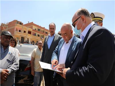 محافظ القاهرة يتفقد أعمال التطوير الجارية بالجبخانة الأثرية