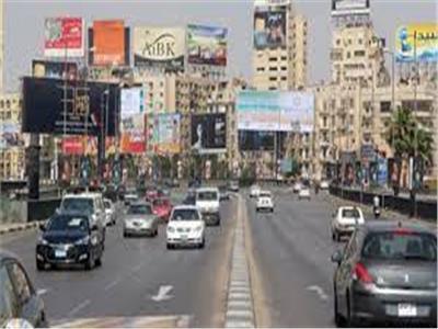 الحالة المرورية: انتظام حركة السيارات بشوارع القاهرة