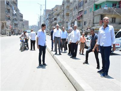 محافظ الجيزة: تطوير شارع عثمان محرم ليضاف للشرايين المرورية الجديدة|صور