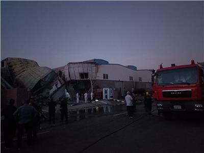السيطرة على حريق مصنع ولاعات في بني سويف
