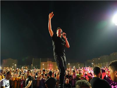 مصطفى قمر يتألق في حفل العيد بنادي الاتحاد السكندري| صور 