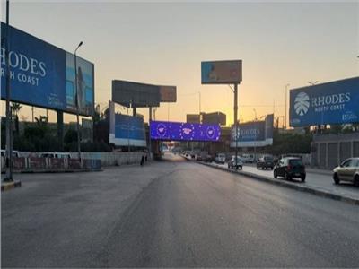 المرور يعيد فتح محور 26 يوليو في اتجاه ميدان لبنان بعد انتهاء أعمال توسعته