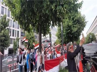 الجالية المصرية بألمانيا: زيارة الرئيس السيسي بالنسبة لنا يوم عيد| فيديو 