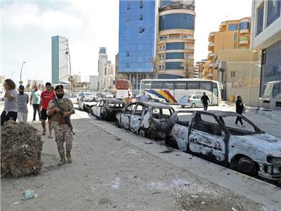 اشتباكات بين قوات الردع ومليشيا ثوار طرابلس بليبيا