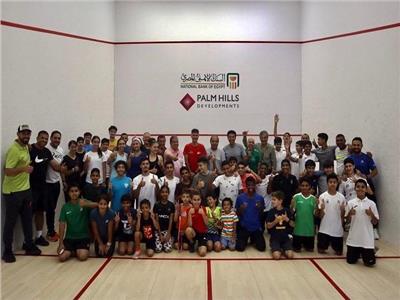 انطلاق منافسات البطولة العربية الدولية المفتوحة للإسكواش 