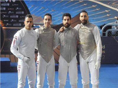 منتخب الرجال لسلاح الشيش يحرز المركز الثامن بمنافسات الفرق ببطولة العالم للمبارزة 