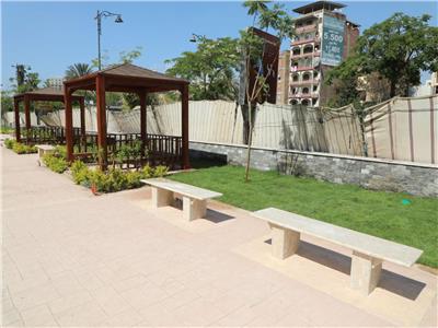 محافظ المنوفية يضع اللمسات النهائية لحديقة شارع مصر بشبين الكوم 