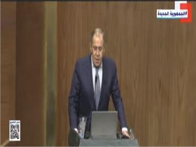 بث مباشر| كلمة «لافروف»  أمام مجلس الجامعة العربية 