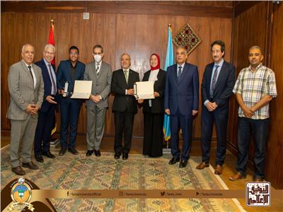 تكريم  الفائزين بالمركز الثالث في مسابقة «رالي مصر لريادة الأعمال» 