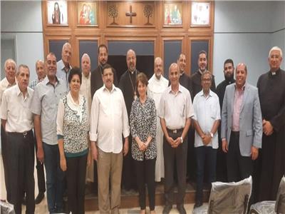بطريرك الكاثوليك يلتقي بالمجلس الرعوي لكنائس القاهرة
