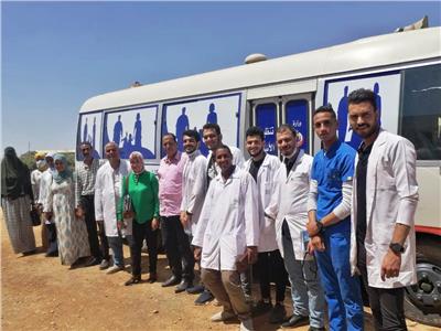 تنظيم قافلة طبية لقرية «السماحة» بأسوان للكشف الطبي والعلاج المجاني