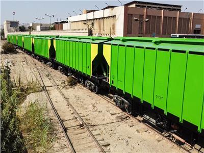 الهيئة العربية للتصنيع تكشف مميزات قطارات الغلال الجديدة