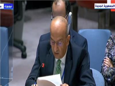 مندوب مصر بمجلس الأمن: نجدد التأكيد على أهمية وقف الممارسات الإسرائيلية 