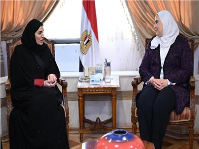 وزيرة التضامن تستقبل وزيرة التنمية الاجتماعية والأسرة بدولة قطر