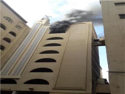 النائب العام يأمر بالتحقيق في واقعة حريق كنيسة المنيرة بإمبابة