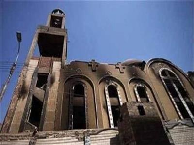 مسئولون ومحافظون ينعون ضحايا حريق كنيسة «أبو سيفين» بإمبابة