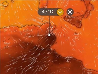 ارتفاعات قياسية في درجات الحرارة على تونس والجزائر وليبيا
