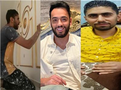 «نقاش يسلطن مصر».. قصة الشاب أحمد سالم وتفاعل رامي جمال معه