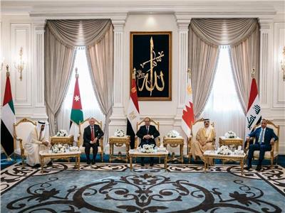 لقاء أخوي خاص.. الرئيس السيسي يستقبل ملك الأردن والبحرين ورئيس وزراء العراق