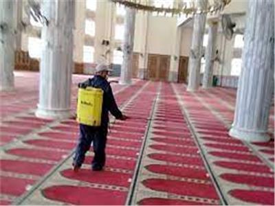 تعقيم 25 مسجدا في المحلة