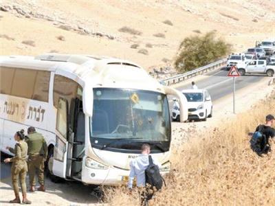 إصابة 6 من جنود الاحتلال ومدنى فى هجوم على حافلة بالأغوار