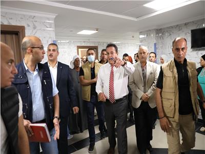 وزير الصحة يُعلن بدء التشغيل التجريبي لمستشفى شبرامنت المركزي بالجيزة