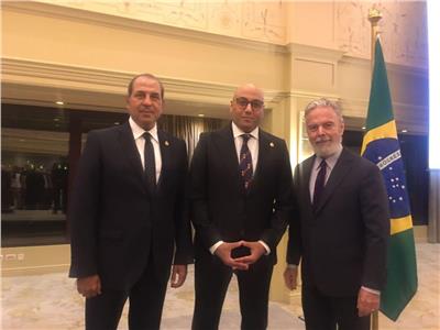 مباحثات بين غرفة القاهرة والسفارة البرازيلية لزيادة التبادل التجاري والاستثماري