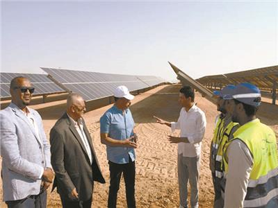 «أسوان»: محطة بنبان الشمسية طاقة كهربائية متجددة