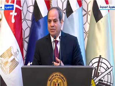 الرئيس السيسي: مصر دفعت ثمناً كبيراً في محاربة قوى الشر
