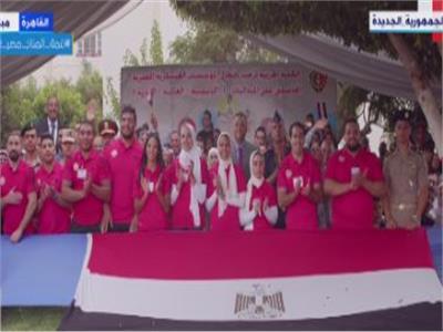 أبطال مصر الحاصلون على ميداليات دولية يحضرون حفل تخرج الكليات العسكرية