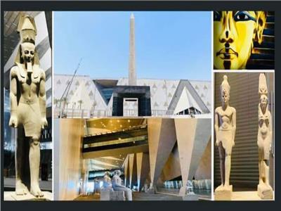 شاهد مقتنيات «توت عنخ آمون» المعروضة بالمتحف المصري الكبير.. صور