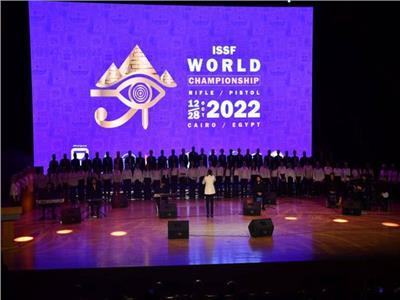 وزيرا الرياضة والثقافة يشهدان افتتاح بطولة العالم للرماية 