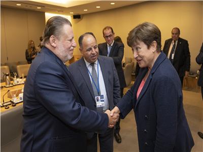 مديرة صندوق النقد الدولي تؤكد الالتزام بدعم مصر.. وتصف اللقاء بـ«الإيجابي»