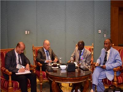 وزير الري يبحث مع نظيره السوداني تنفيذ المشروعات المشتركة بين البلدين