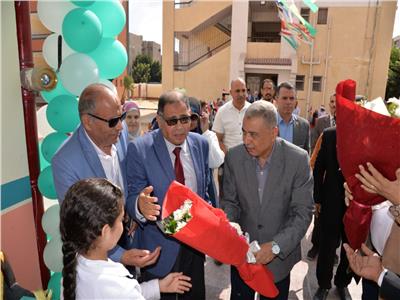 افتتاح مدرسة المستقبل الابتدائية الجديدة ضمن احتفالات الإسماعيلية بعيدها القومي