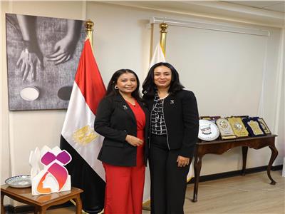 شروق علاء الدين خريجة الألسن رئيسة للمجلس القومي للمرأة ليوم واحد