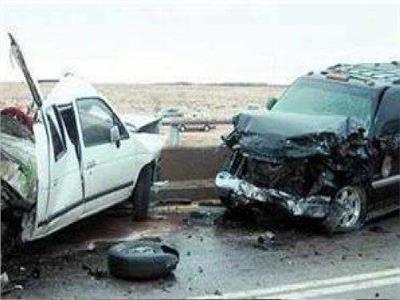 إصابة 4 أشخاص في حادث تصادم تاكسي بسيارة ملاكي أمام مرور المنيا