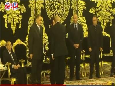 وزير التموين ورئيس مجلس النواب السابق في عزاء فريد الديب | فيديو