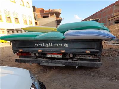 «تموين الغربية» تضبط 8 أطنان أرز قبل تهريبها بالسوق السوداء