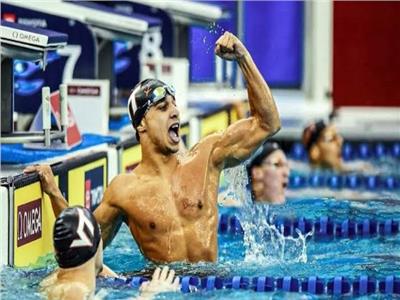 يوسف رمضان يحل سادسًا في سباق 50 متر فراشة بكأس العالم للسباحة