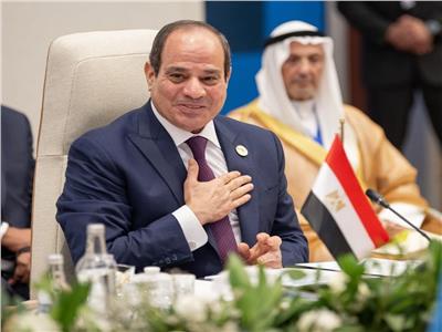 الرئيس السيسي: مصر اتخذت عدة إجراءات لزيادة الاعتماد على الهيدروجين الأخضر