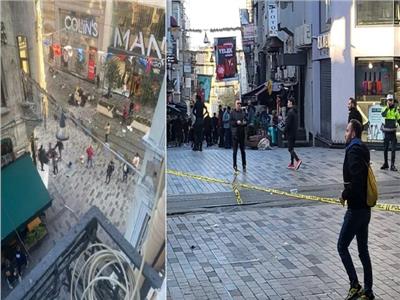 شاهد| انفجار يهز شارع الاستقلال في اسطنبول