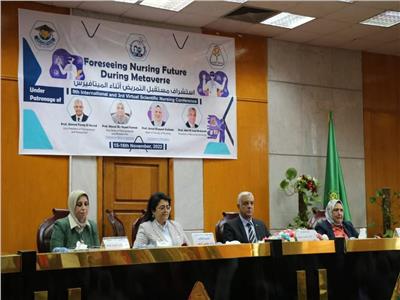 رئيس جامعة المنوفية يفتتح فعاليات المؤتمر العلمي الدولي التاسع لكلية التمريض