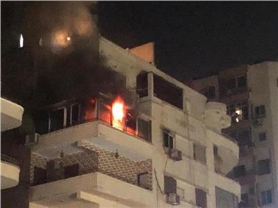 الحماية المدنية تسيطر على حريق شقة سكنية في البدرشين