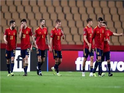  منتخب إسبانيا يفوز على الأردن بثلاثية مقابل هدف وديا