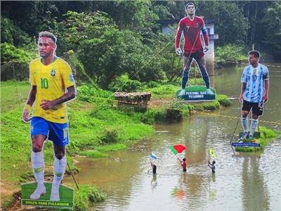 في كأس العالم 2022.. حمى كرة القدم تسيطر على الهند | صور