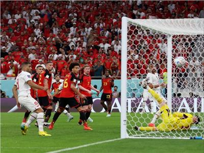 المغرب يسجل هدف التقدم أمام بلجيكا بالمونديال.. فيديو
