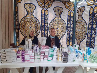 علاج 1265 شخصًا بالمجان خلال قافلة طبية بمدينة الشهداء في المنوفية