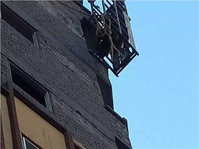 مصرع عامل بناء سقط من الطابق السابع بعقار بالمنوفية 